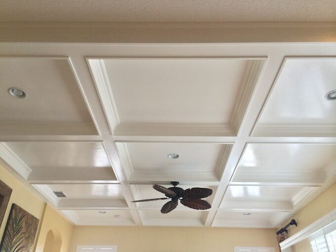 2021 Cost of Coffered Ceilings What Is A Coffered Ceiling